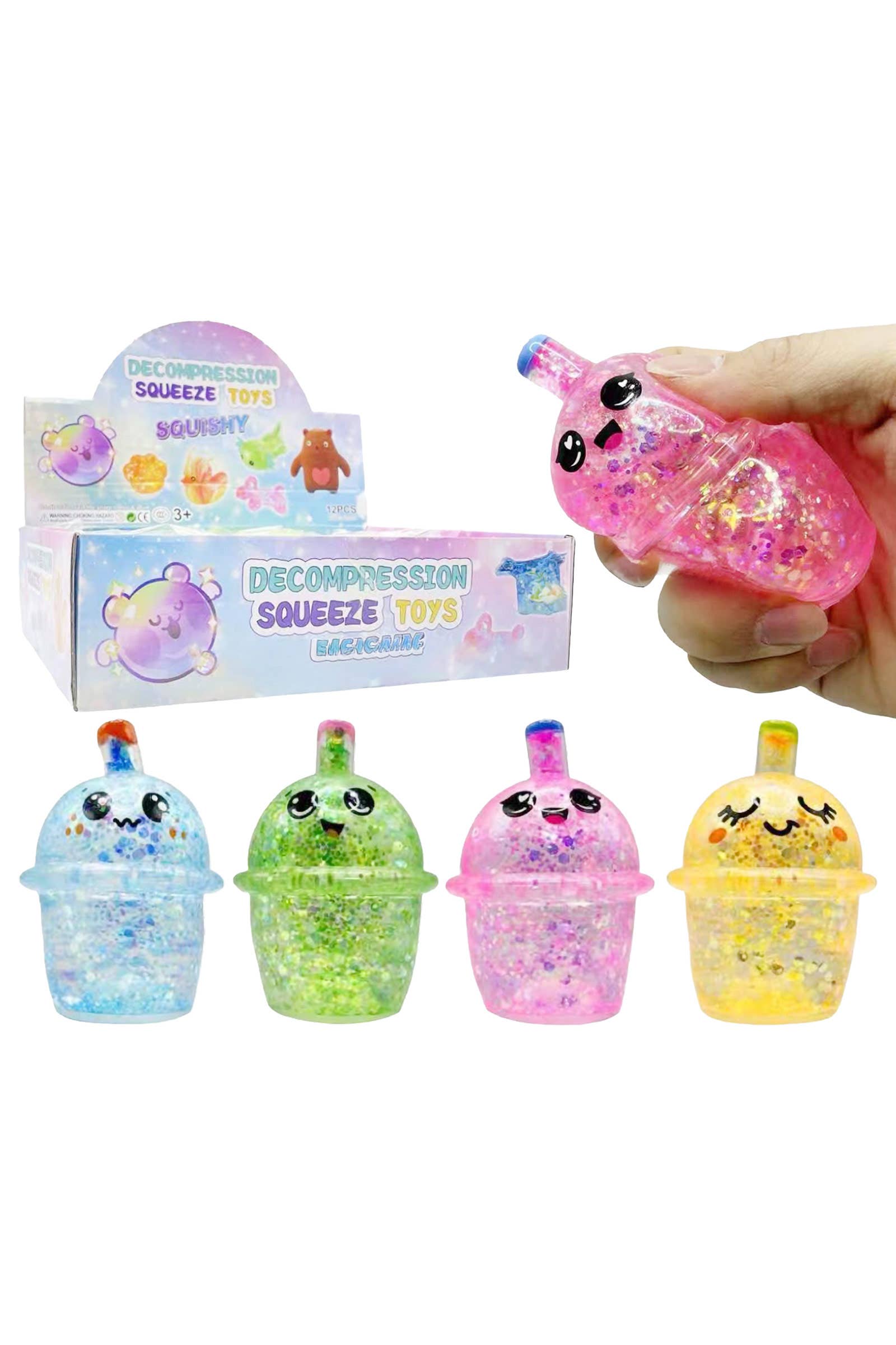 Glittery Boba Sugar Squish