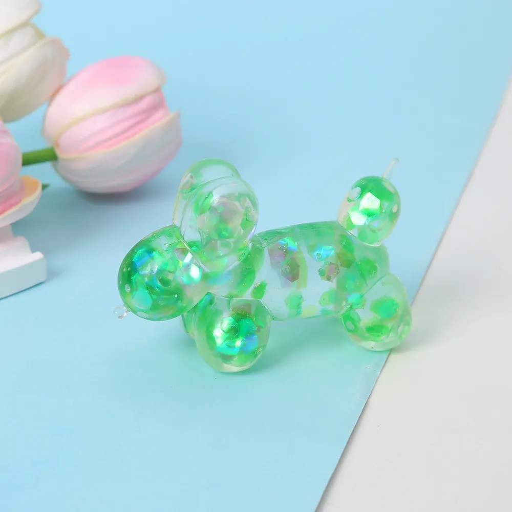 Sparkling Balloon Dog Squishy