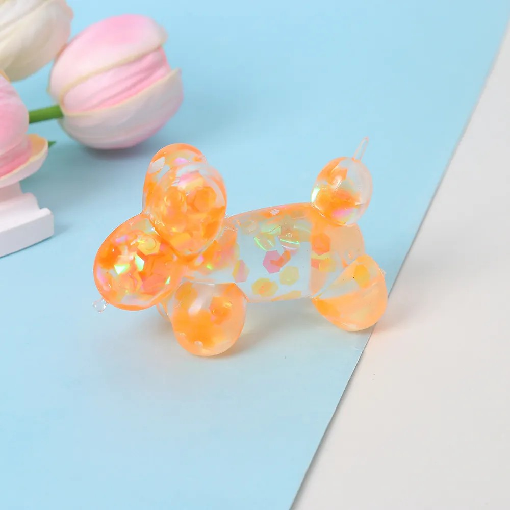 Sparkling Balloon Dog Squishy