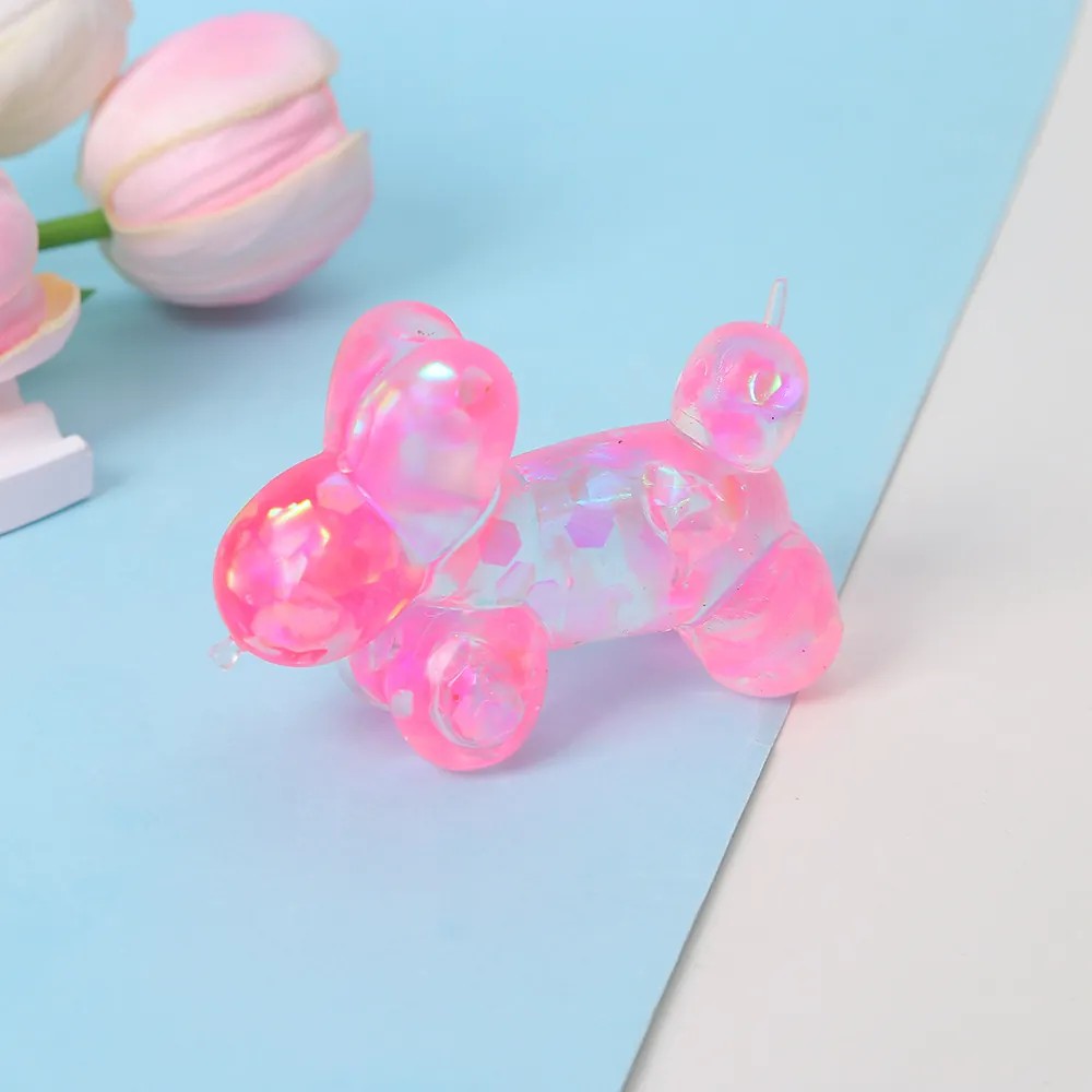 Sparkling Balloon Dog Squishy