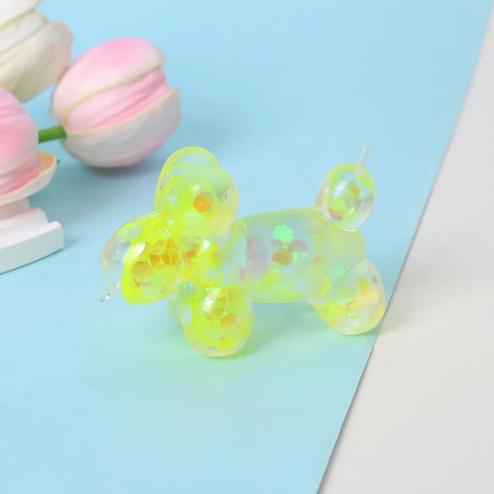 Sparkling Balloon Dog Squishy